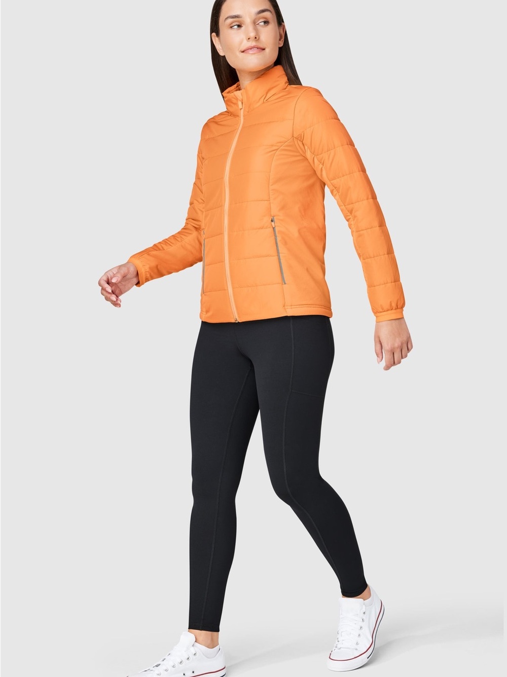 Push FWD Women's Primaloft Training Jacket Medium. Insulated. Lots of Pockets.